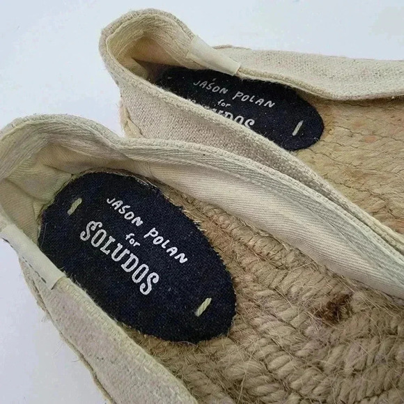 Soludos x Jason Polan Platform Espadrille Panda Flats - 6 - Picture 10 of 10